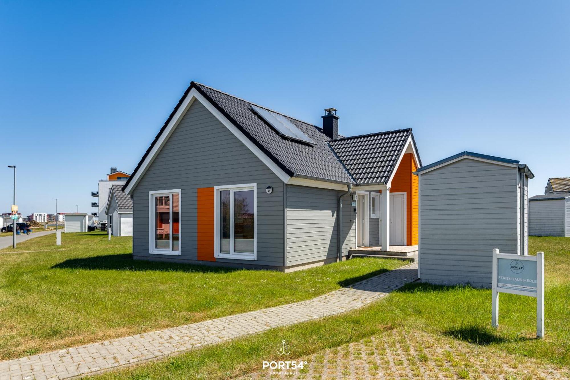Ferienhaus Merle オルペニッツ エクステリア 写真